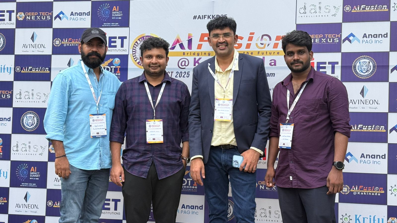 APVAGA delegation at AI Fusion Summit 2025, Kakinada